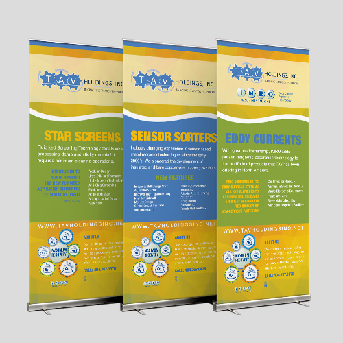 Recycling Firm Tradeshow Banner